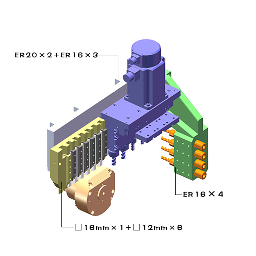 单主轴走心机CY-323刀具图